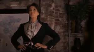 Bette porter giving tina a sweet smile in weho:behind the scenes story collection given 5 stars! Navy Belted Pinstriped Blazer Worn By Bette Porter Jennifer Beals In The L Word Generation Q Season 1 Episode 8 Spotern