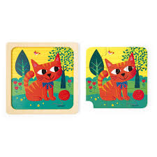Whether the skill level is as a beginner or something more advanced, they're an ideal way to pass the time when you have nothing else to do like waiting in an airport, sitting in your car or as a means to. Set Of 3 Puzzles Tornado Titus Felix 9 Pieces Wood