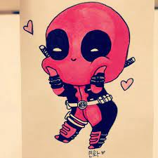 Deadpool Kawaii Desu Deadpool Drawing Cute Deadpool Deadpool Kawaii