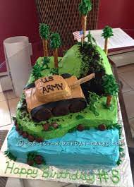 This cake looks too amazing to eat! Coolest Homemade Army Tanks Cakes