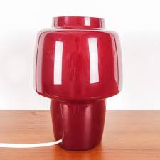 Get the best deals on bedside lamp lamps. Burgundy Table Lamp In Glass 100607