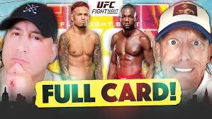 LIVE CALL IN SHOW: UFC Vegas 99 + PFL