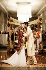Different Cultures Weddings A Blended Cultures Ceremony In 2020 East Indian Wedding Indian Fusion Wedding Fusion Wedding