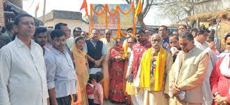 प्रसिद्ध शेष शैया भगवान विष्णु मंदिर के 16वीं वार्षिकोत्सव का चार दिवसीय  कार्यक्रम कलश यात्रा के साथ प्रारंभ हुआ. vishnu