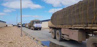 انطلاق قافلة من بنغازي تضم 100 شاحنة سلع مجانية لمدن الجنوب Libya Trucks Vehicles