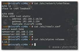 The static variable is just like that. How To Configure Static Ip Address On Alpine Linux Nixcraft
