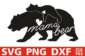 Download Mama Bear Svg Family Bears Svg Animals Svg Heart Svg 354786 Cut Files Design Bundles