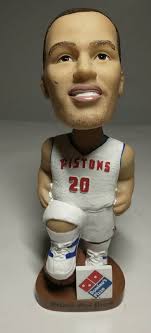 JON BARRY DETROIT PISTONS BOBBLEHEAD Bobble Dobbles Nba Basketball Sga