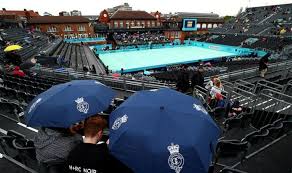 Welcome to queens sport and fitness club. Queen S Club In Danger Of Full Day Cancellation As Rain Peppers West London Event Tennis Sport Express Co Uk