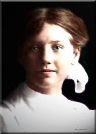 Belle Henson Original image courtesy of Evelyn (Martinsen) Troxel and her  mother Verna (Henson) Martinsen I originally restored and Colorized August  2008