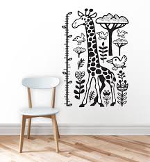 growth chart height chart kids growth chart giraffe