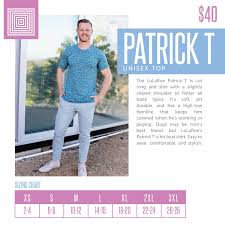 Lularoe Patrick Tee Sizing Www Shopwithmandyvignoli Com