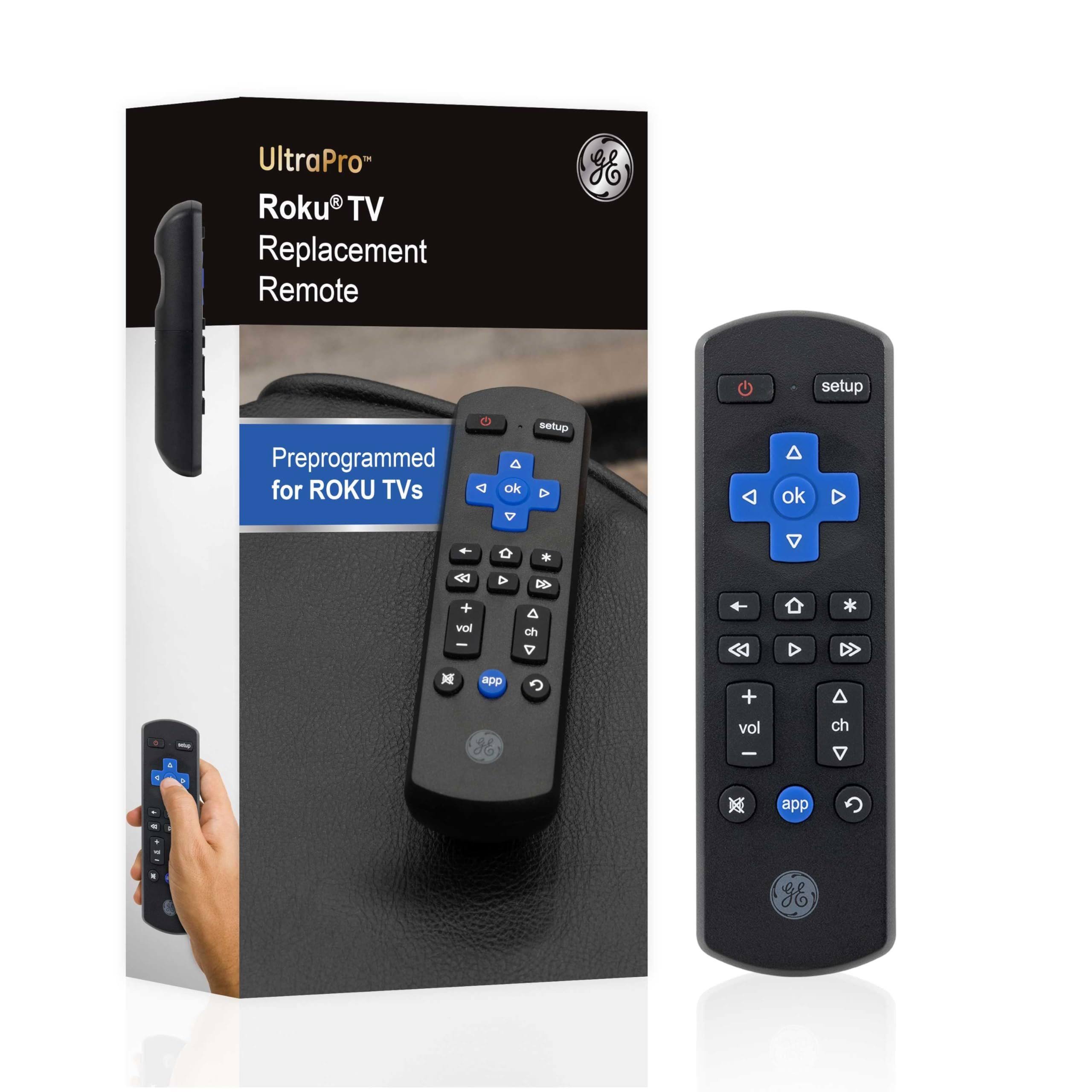 GE TCL Roku Programmable Remote Control