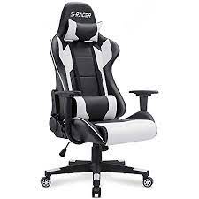 Use actions like jump, hop, clap, run etc. Amazon Com Homall Gaming Chair Office Chair High Back Computer Chair Leather Desk Chair Racing Executive Ergonomic Adjustable Swivel Task Chair With Headrest And Lumbar Support White Furniture Decor