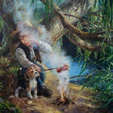 самое лучшее время на свете когда мы еще дети Samoe Schastlivoe Vremya Na Svete Kogda My Eshe Deti Hudozhnik Leonovich Vladislav Nikolaevich Hudozhniki Kartiny Illyustracii Art