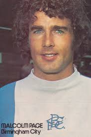 Football Photo>MALCOLM PAGE Birmingham City 1970s