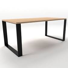 pieds de table u 10x2 cm imaginez votre table de salle a manger table salle a manger pieds de table pied de table metal