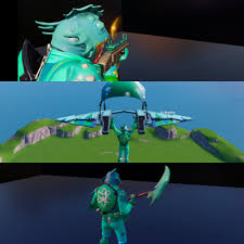 Latest news, item shop, and more for #fortnite battle royale on pc, consoles, and mobile. Here S My First Combo On This Subreddit Moisty Merman Skin 2000 V Bucks From The Item Shop Treefall Glider Free From The Winterfest Challenges Tropical Camo Wrap From The Season 8 Battle Pass