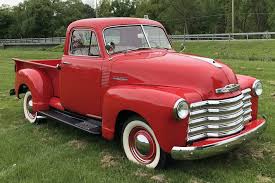 Image result for Red 1951 Truck