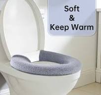 Amazon.com: Toilet Seat Cover,Bathroom Soft Thicker Warmer ...