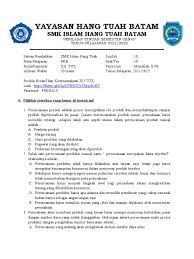 Sebutkan nama desa kalian serta potensi yang dimiliki. Soal Uts Produk Kreatif Dan Kewirausahaan Xii Titl