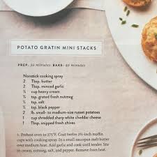 Magnolia Journal Potato Gratin Mini Stacks Potato Gratin Recipes Jojo Recipe