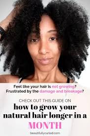 These are all common questions. How To Grow Natural Hair Longer In A Month Beautifully Curled How To Grow Natural Hair Natural Hair Styles Growing Long Natural Hair