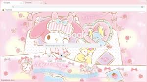 If you know you won't be able to take care of your tamagotchi for a few hours, leave it at the hotel! My Melody Chrome Themes Themebeta