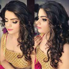 The pompadour at the top is meant to add the height of the hair, which in turn makes your face gain an elongated look. Top 5 Hairstyles For A Round Face To Help You Ace Your Bridal Look Bride Meets Groom