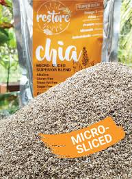Biji chia(chia seed) adalah biji hitam kecil daripada tumbuhan salvia hispanica,daripada keluarga mint yang berasal daripada amerika tengah dan selatan. Restore Chia Restore Malaysia