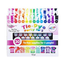 How to tie dye rolling method red and black tie dye t shirt. Buy Tulip One Step Tie Dye Kit 15 Color Party Kit Standard Rainbow Online In Qatar B07hmntv54