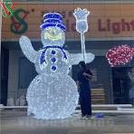 Large Outdoor Christmas Snowman Motif Lights for Street ...