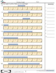 Measurement Worksheets Free Commoncoresheets