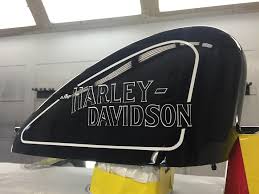 Vertragshändler / 1 monat umtausch / ab 50€ versandfrei / schnelle lieferung Harley Davidson Tank Lettering Decal Pair Super Signs