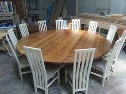 Riverside aberdeen round pedestal dining table. Large Dining Tables 8 10 12 14 Seater Large Round Hoop Base Dining Table Bespoke Chunky 44m Round Dining Room Table Round Dining Room Large Dining Room Table