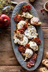 Burrata With Lemon Pepper Salami Bites Half Baked Harvest Recipe Stuffed Peppers Food Appetizer Recipes
