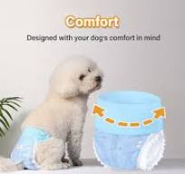 HoneyCare® All Absorb Disposable Female Pet Diapers - S 9-16inch （180 Count/6Pack）