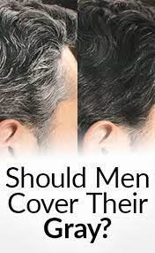 It can be used to color gray hair, and has excellent conditioning properties. Should A Man Cover His Gray Hair Pros And Cons Of Covering It