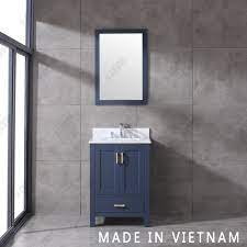 Check spelling or type a new query. China 24inch Vietnam Free Standing Navy Blue Carrara White Top Modern Bathroom Vanity China Modern Free Standing