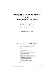 Check spelling or type a new query. Https Www Ls3 Soziologie Uni Muenchen De Studium Lehre Archiv Teaching Marterials Multivariate Pdf