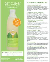 Use of the substance/mixture : 64 Clean With Shaklee Ideen Hund Juckreiz Fruhjahrsputz Tipps Naturliche Reinigungsmittel