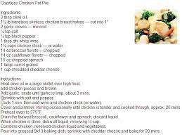 You can make this dish crustless if you wish. Pin By Dawn Ballou On Healthy Eating Crustless Chicken Pot Pie Recipe Atkins Recipes Healthy Eating