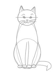 'mit pinsel und farbe oder stift gestalten, mit farbe (be)streichen', ahd. Katze Zeichnen In 8 Schritten Eine Katze Malen Lernen