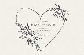 We have a huge range of svgs products available. Floral Heart Wreath Svg Valentines Svg Frame Love Svg 1191986 Illustrations Design Bundles