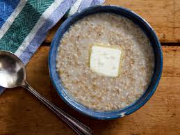 For four servings, in a medium saucepan bring 3½ cups water and ¼ teaspoon salt to boiling. Traditional Scottish Style Oatmeal With Butter Recipe