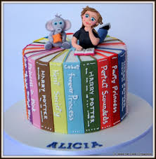 I trimmed the cake to the size. Cake For A Book Lover Cakecentral Com