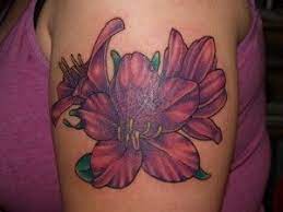 What Are Meanings Of Azalea Flower Tattoos Hairstyles Magazine Flower Tattoo Lily Tattoo Flower Tattoo Designs