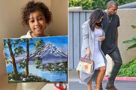 If not that's fine, thank you for the wallpaper! How Kim And Kanye S Parenting Turned North West Into An Oil Painting Artist At Just 7 Mirror Online