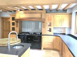 7 kitchen units set, white high gloss complete kitchen units junona 240cm. Oak And Walnut In Frame Kitchen The Used Kitchen Company