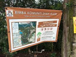 Instead, it was by the cyclists! Route Signage Picture Of Setia Alam Community Trail Shah Alam Tripadvisor